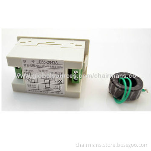 Digital LCD Voltage Meter, 0-199V, Measures 70 x 40 x 39mm